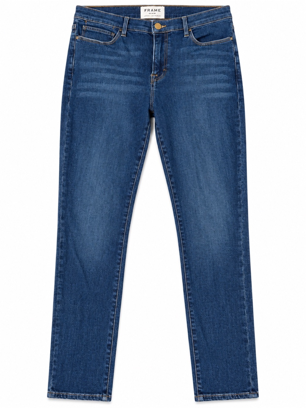 FRAME Le High Skinny Crop Jeans Womens 31 Blue Denim Skinny NWT $228